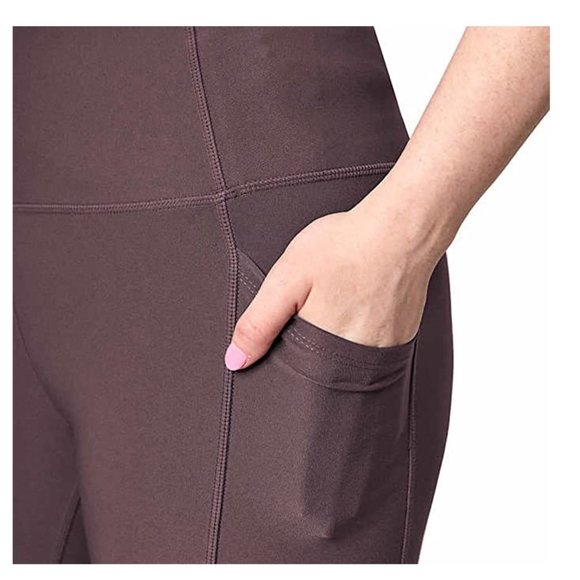 NWT Mondetta Women's High Waisted Active Legging Plus Size 2X Purple 5B285 - Picture 4 of 4